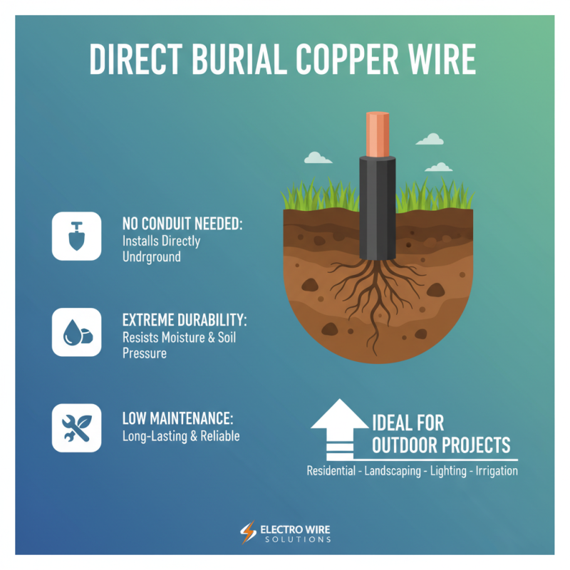 Top 10 Benefits of Direct Burial Copper Wire for Your Projects?