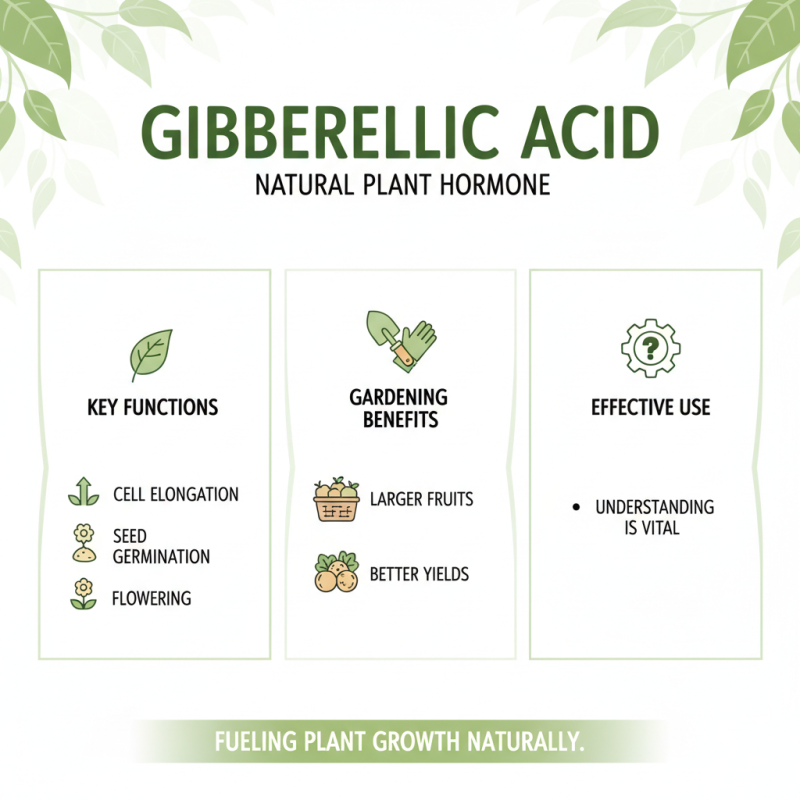 Best Uses of Gibberellic Acid for Plants and Gardening Techniques?