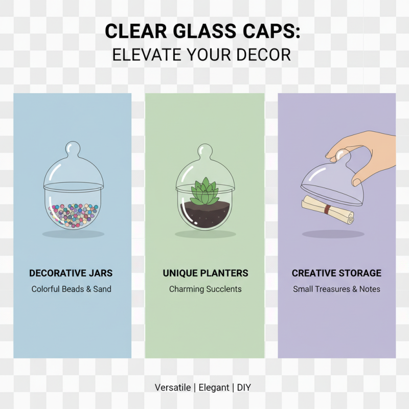 Clear Glass Caps Tips for Choosing and Using Them Effectively?