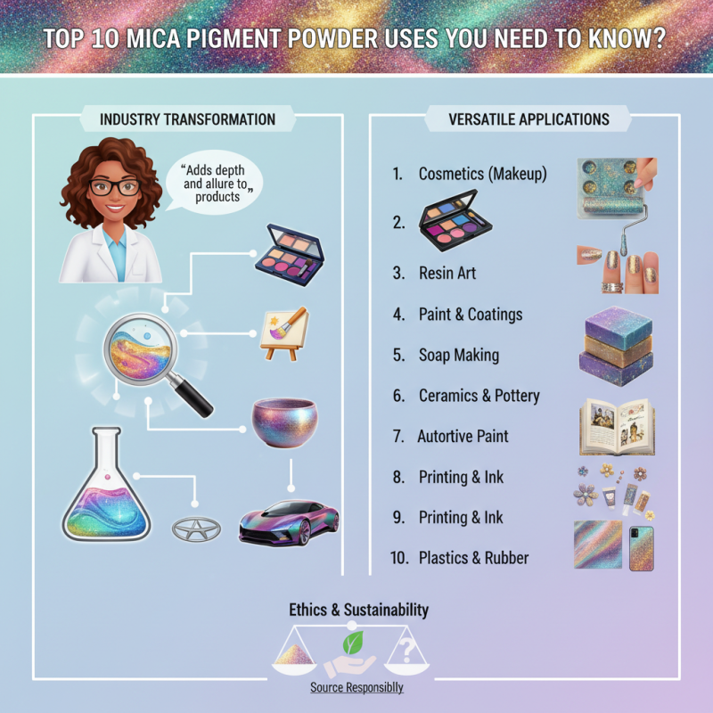 Top 10 Mica Pigment Powder Uses You Need to Know?