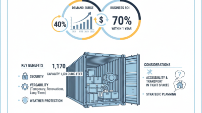 Why Choose a 20 ft Storage Container for Your Needs?