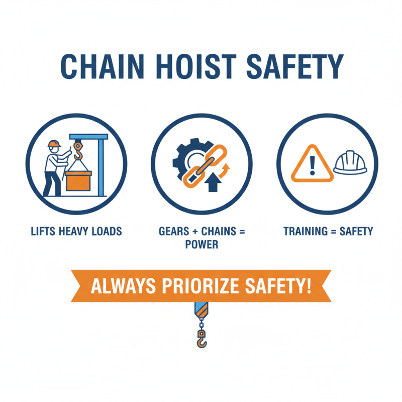 What is a chain hoist and how does it work?
