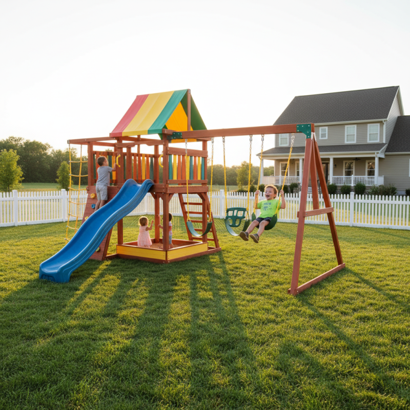 How to Choose the Perfect Rainbow Swing Set for Your Backyard?