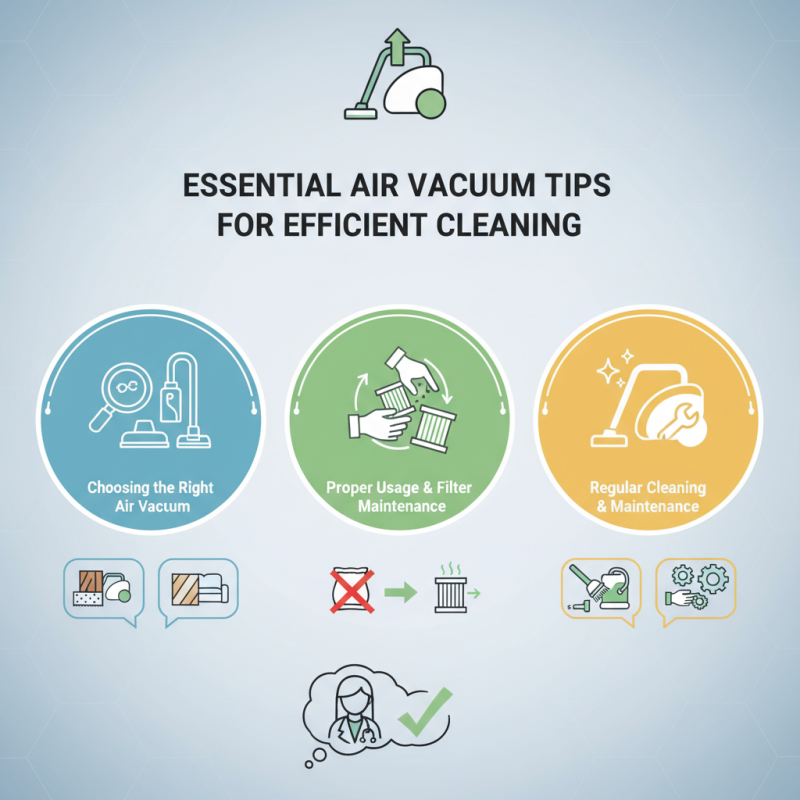 Essential Air Vacuum Tips for Efficient Cleaning?