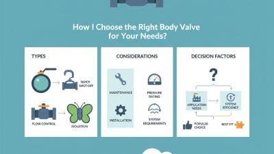 How to Choose the Right Body Valve for Your Needs?