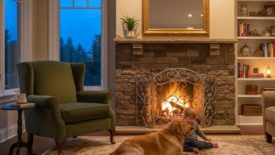 How to Choose the Best Fireplace Screen for Your Home?