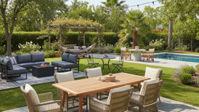 2026 Best Outdoor Table And Chairs for Every Backyard?