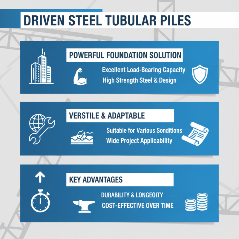What are Driven Steel Tubular Piles and their Benefits?