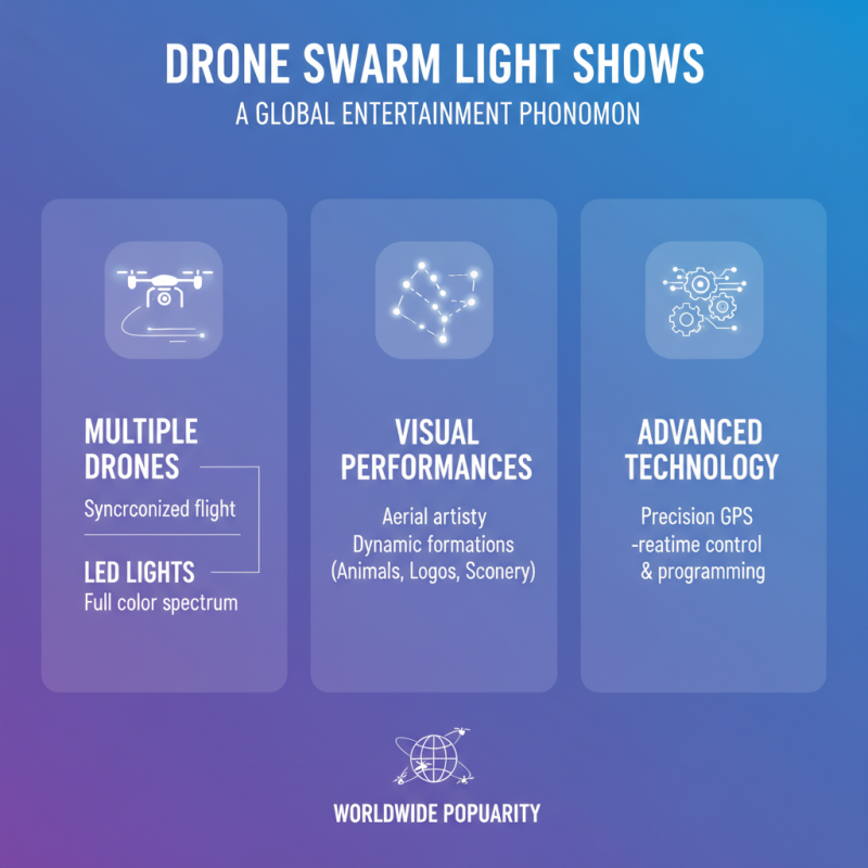 What is a Drone Swarm Light Show and How Does it Work?