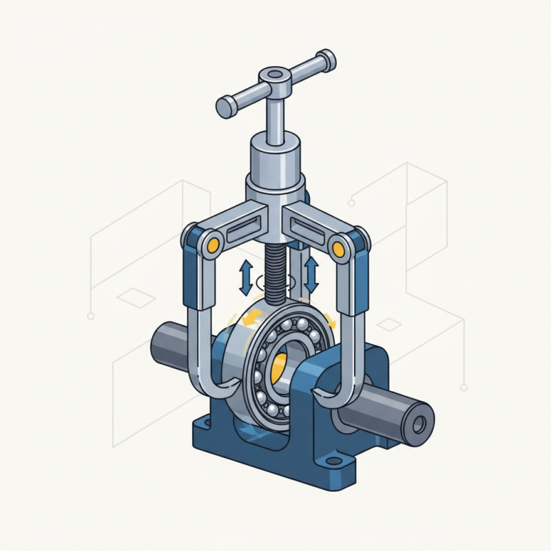 What is a ball bearing puller and how does it work?