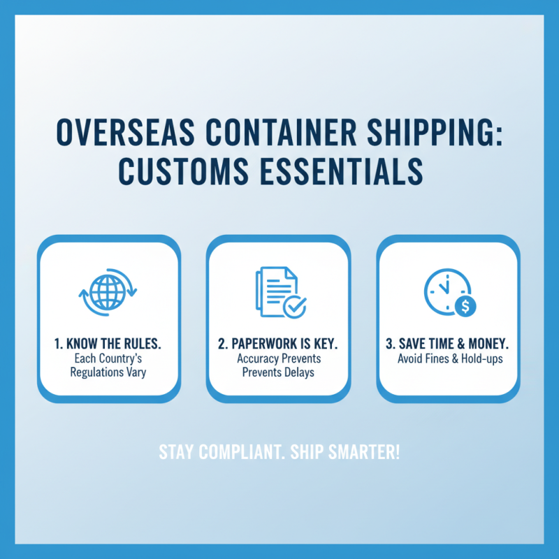 How to Efficiently Ship a Container Overseas?