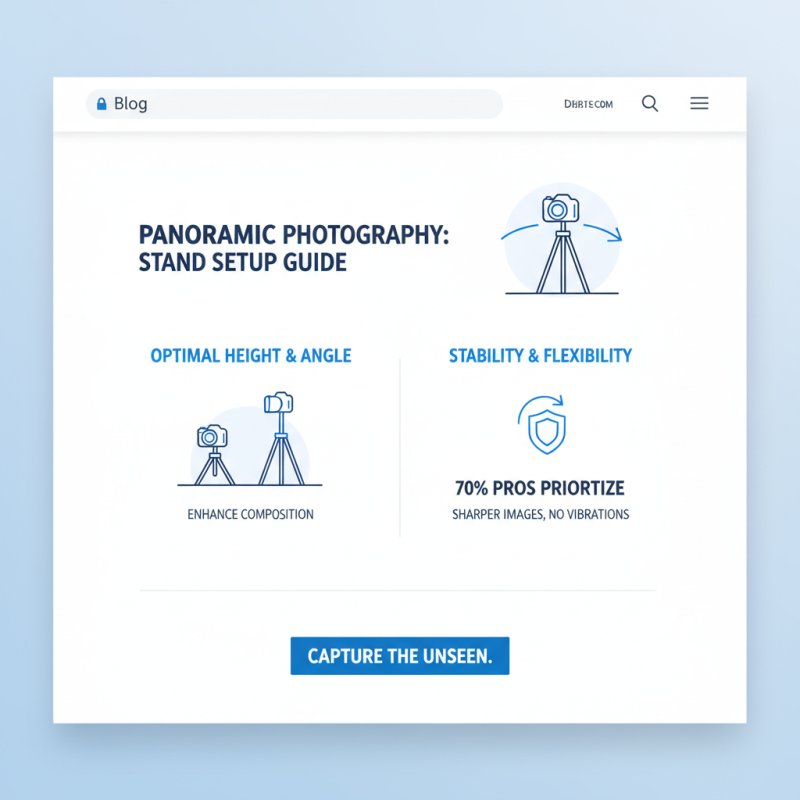 2026 Best Panoramic Camera Stand Options for Stunning Photography
