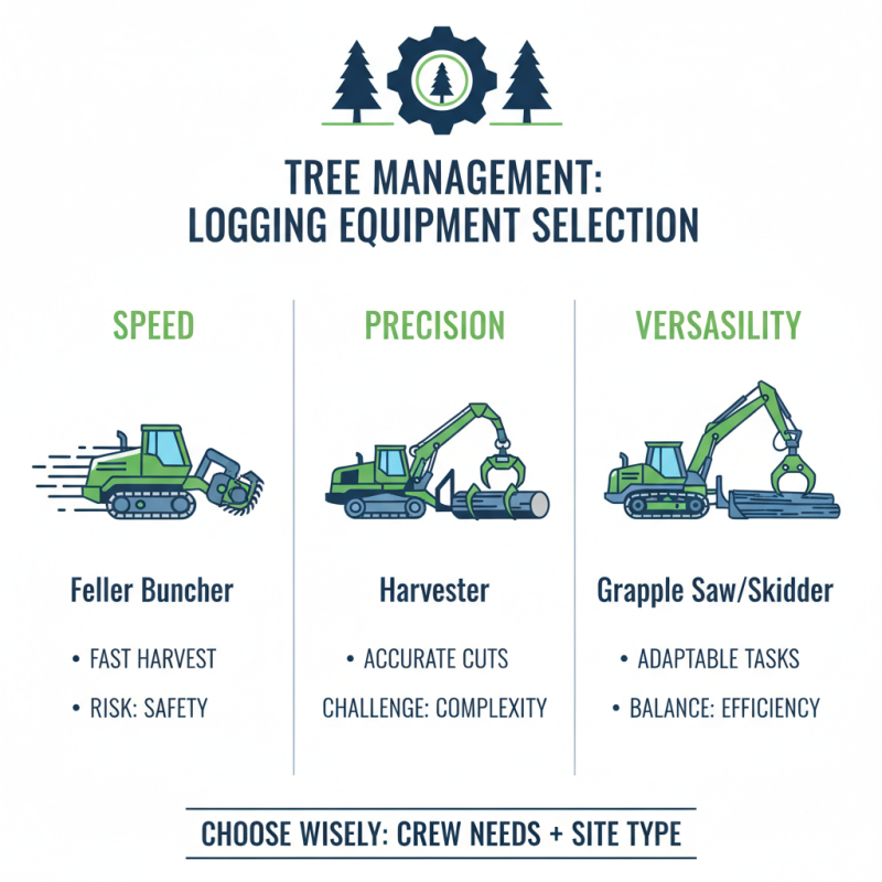 Top Logging Equipment for Efficient Tree Management and Sustainable Practices?