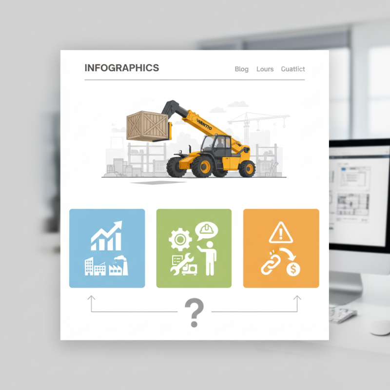 What is a telescopic forklift and how is it used?