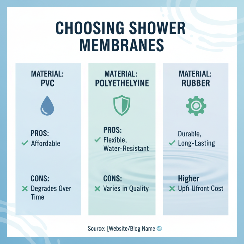 2026 How to Choose the Right Shower Membrane for Your Bathroom?