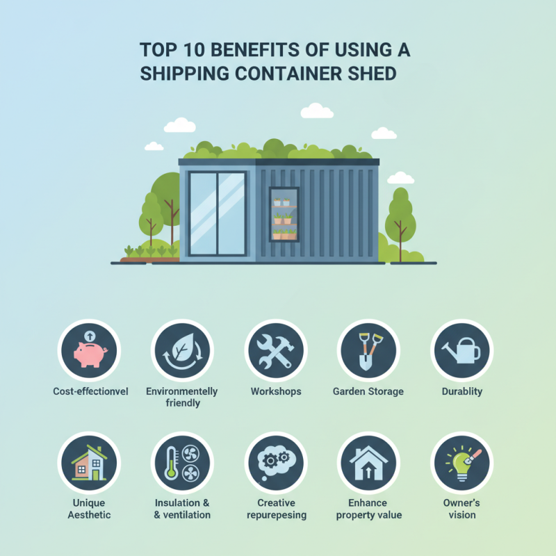 Top 10 Benefits of Using a Shipping Container Shed?