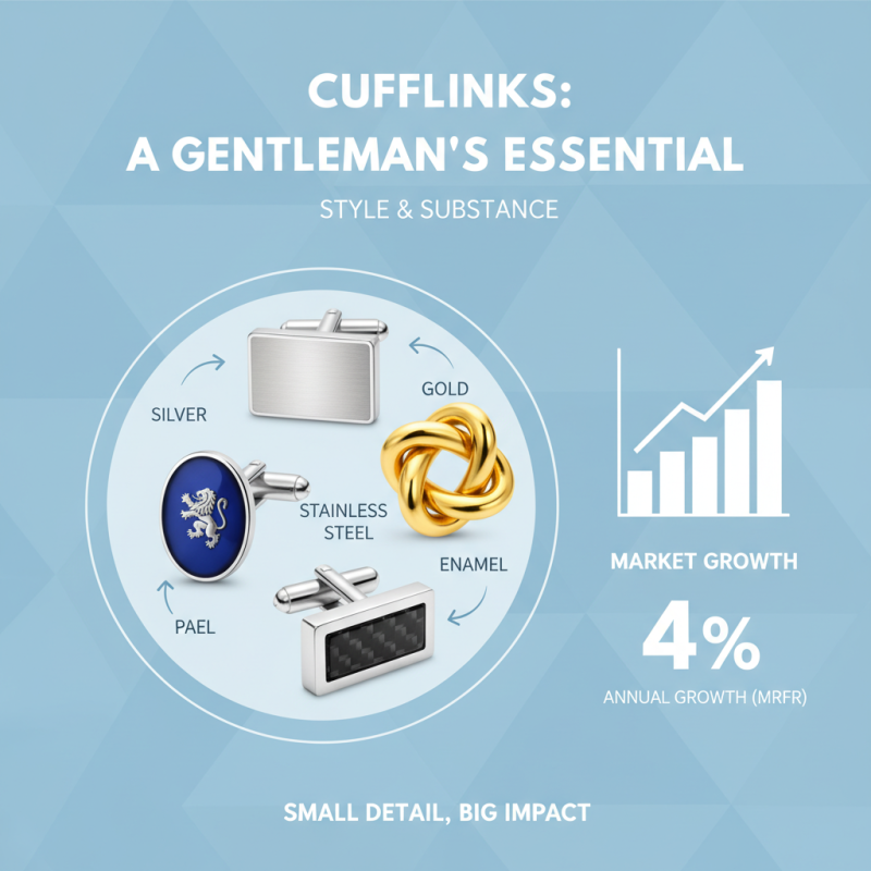 Top 10 Cufflinks For Men Every Stylish Man Should Own?