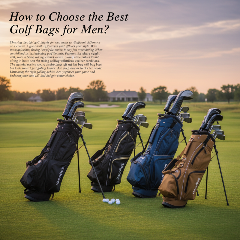 How to Choose the Best Golf Bags for Men?