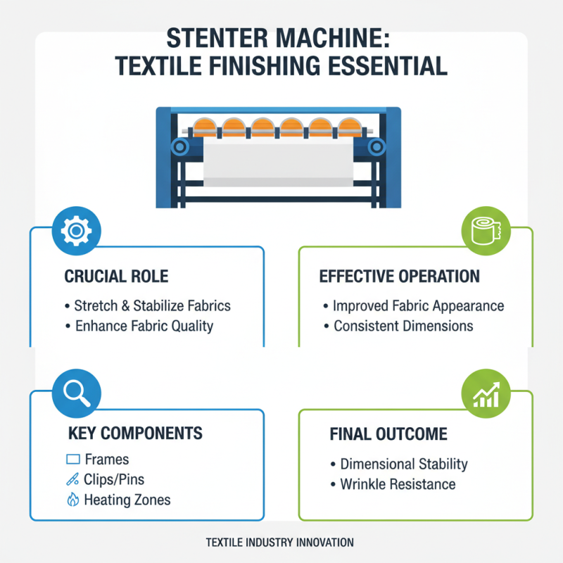 How to Operate a Stenter Machine Effectively for Optimal Results?
