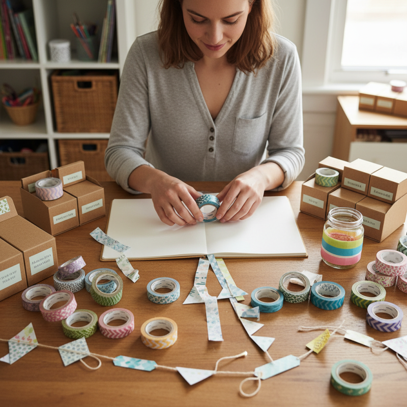 How to Use Paper Tape for Creative Crafts and Organizing Projects?