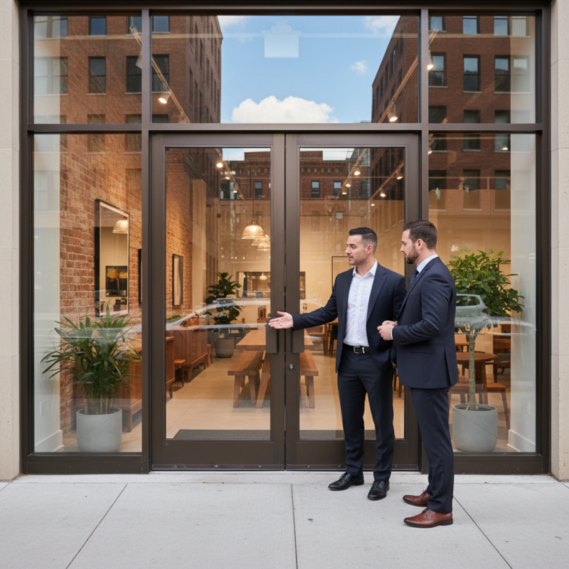 2026 How to Choose the Best Store Front Glass Door?