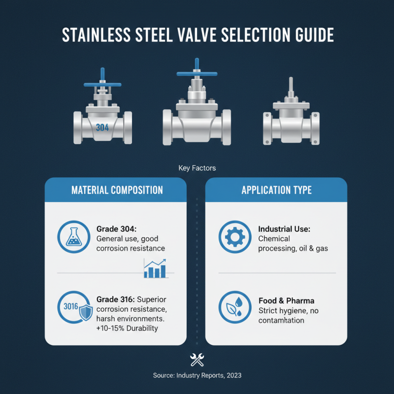 How to Choose the Best Stainless Valves for Your Needs?