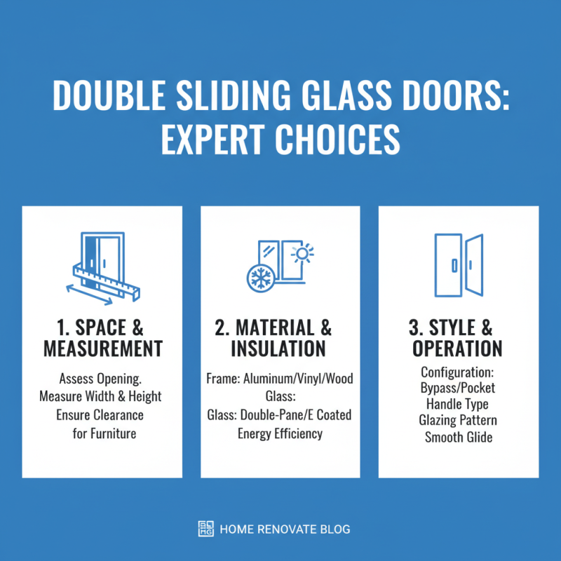 How to Choose the Right Double Sliding Glass Doors for Your Home?