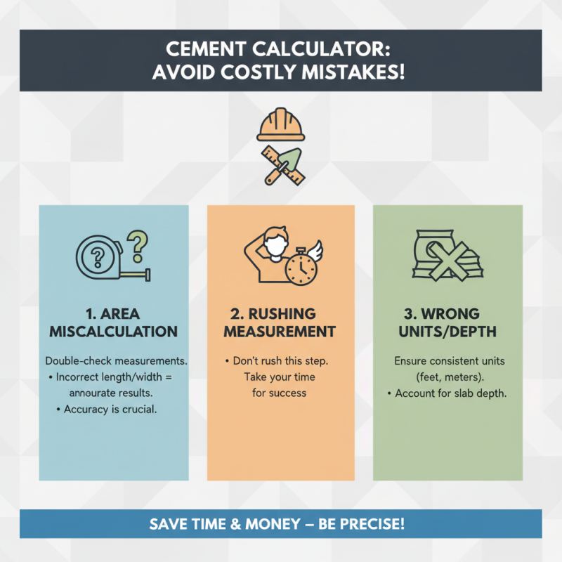 How to Use a Cement Calculator for Your Construction Projects?