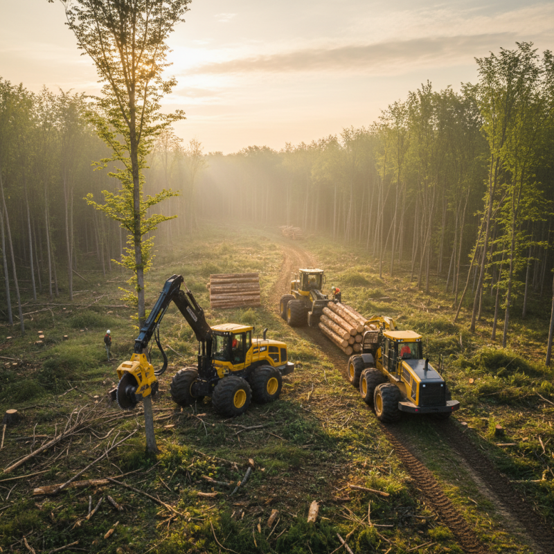 Top Logging Equipment for Efficient Tree Management and Sustainable Practices?
