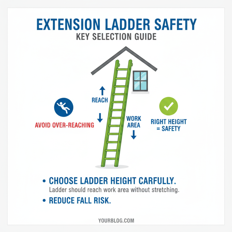 Why Choosing the Right Extension Ladder is Essential for Your Safety?