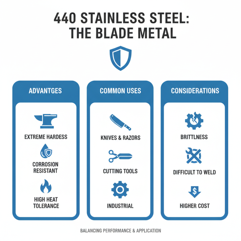 What is 440 Stainless Steel and its Common Uses?