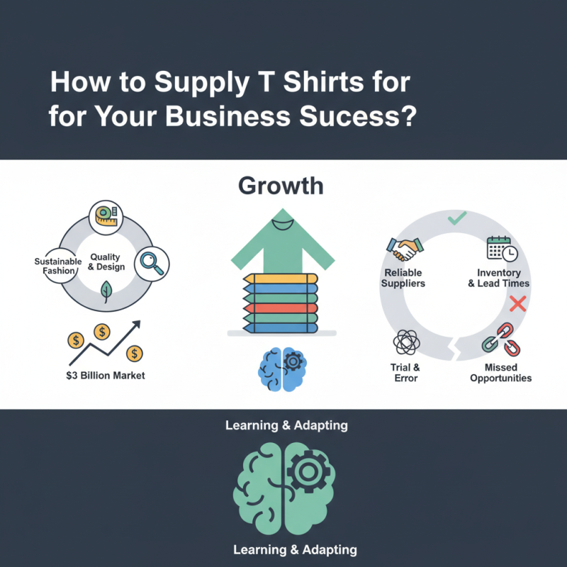 How to Supply T Shirts for Your Business Success?
