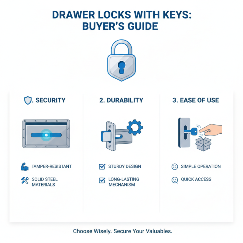 Best 10 Drawer Locks With Key for Enhanced Security and Convenience