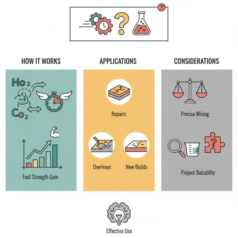 What is Rapidset Concrete and How Does It Work?