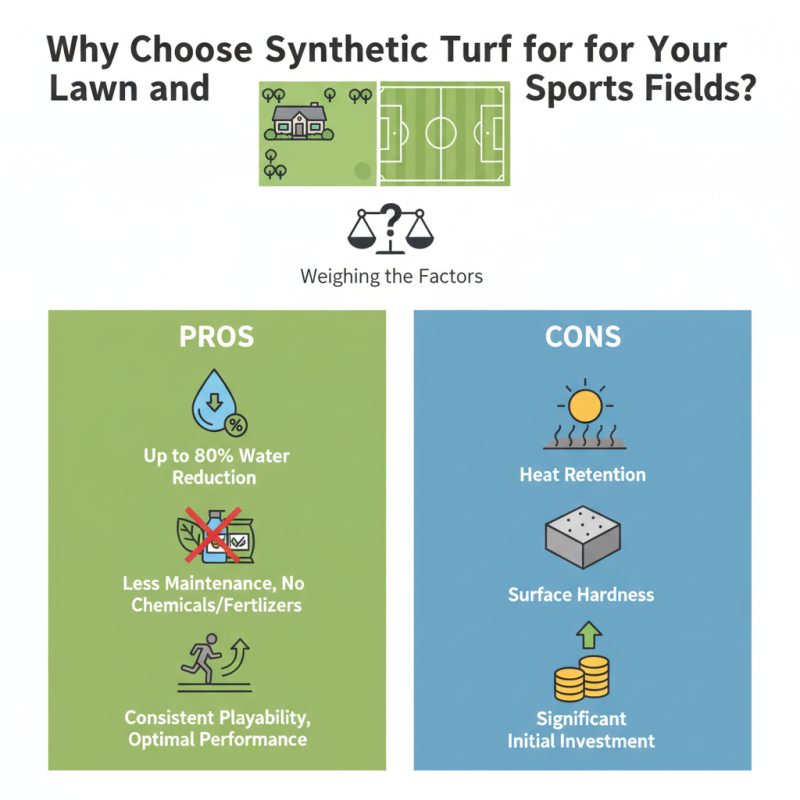 Why Choose Synthetic Turf for Your Lawn and Sports Fields?