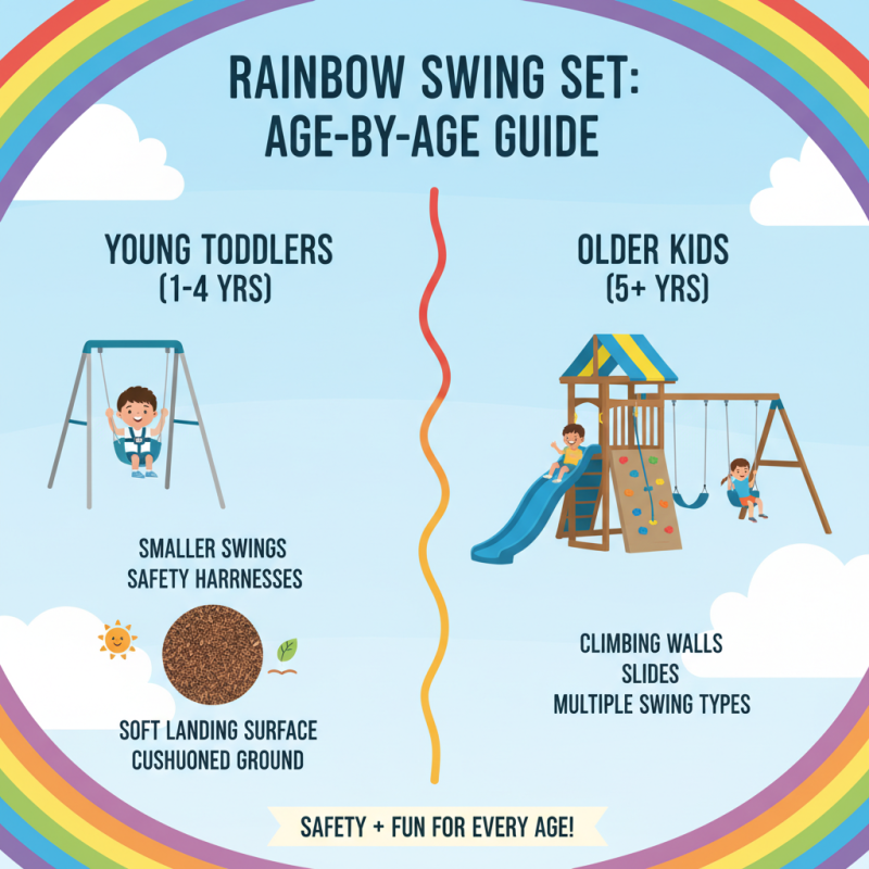 How to Choose the Perfect Rainbow Swing Set for Your Backyard?