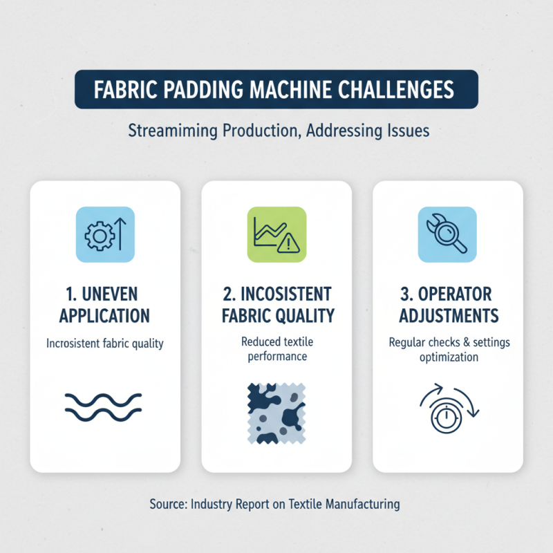 How to Use Padding Machine Textile for Efficient Fabric Production?
