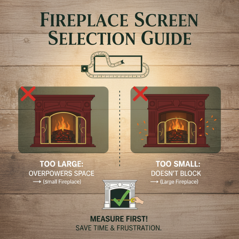 How to Choose the Best Fireplace Screen for Your Home?