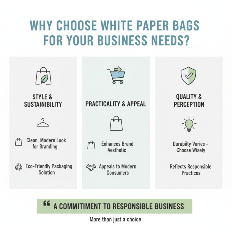 Why Choose White Paper Bags for Your Business Needs?
