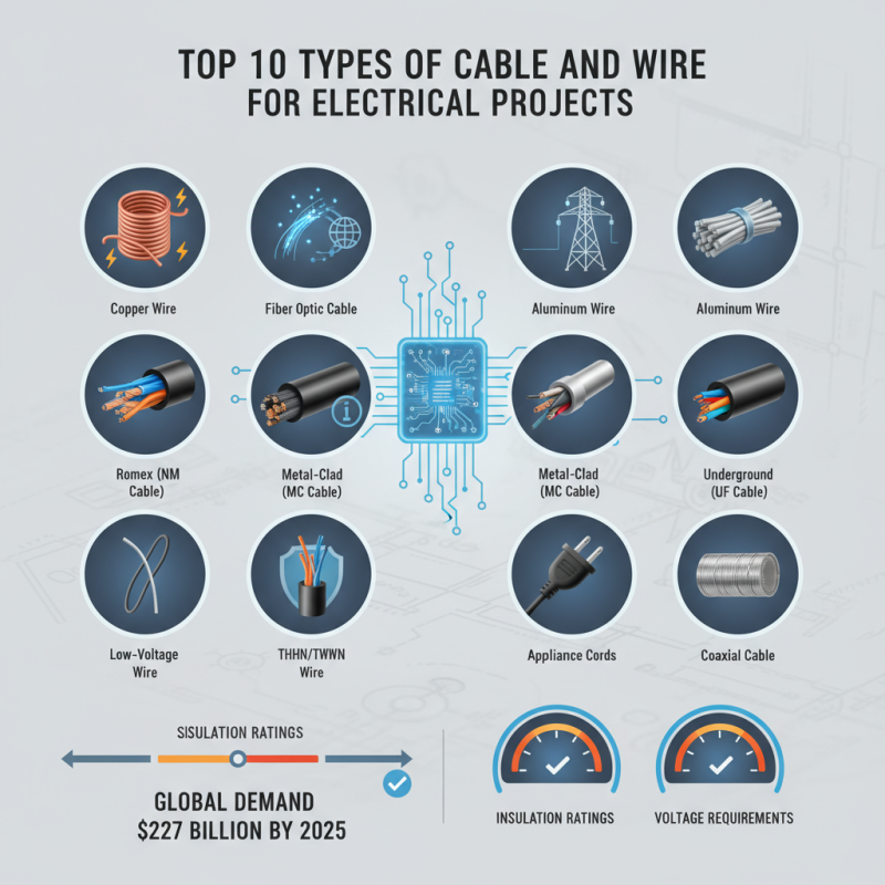 Top 10 Types of Cable and Wire for Electrical Projects?