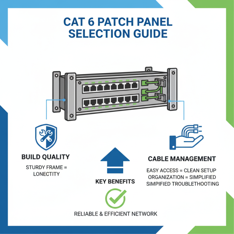 2026 Top Cat 6 Patch Panel Choices for Efficient Networking?