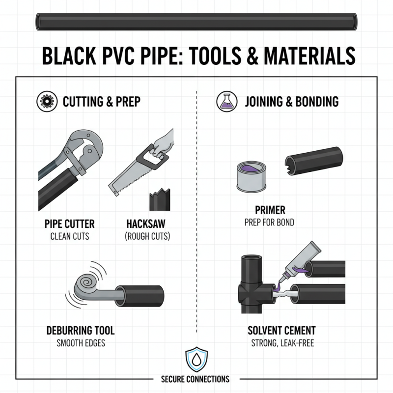 How to Use Black PVC Pipe for Plumbing Projects?