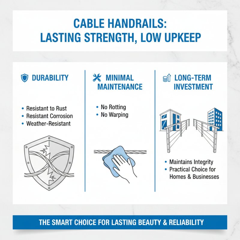 Top Benefits of Using Cable Handrail for Your Home and Business?