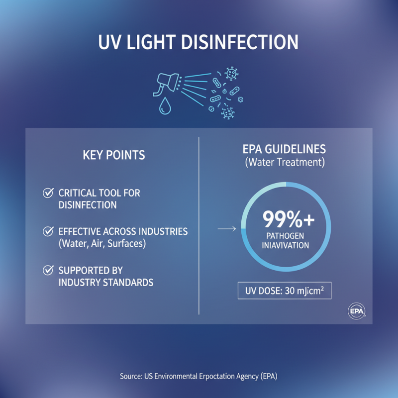 Why Use Ultraviolet Light Lamp for Disinfection?