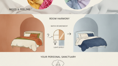 How to Choose the Best Coloured Sheets for Your Bedroom?