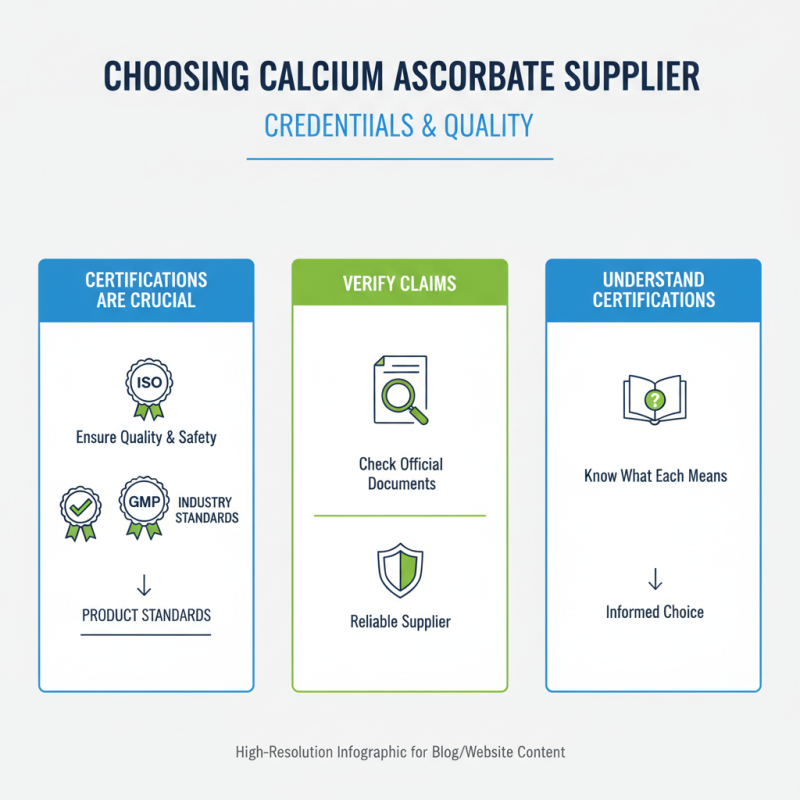 How to Choose the Best Calcium Ascorbate Powder Supplier?