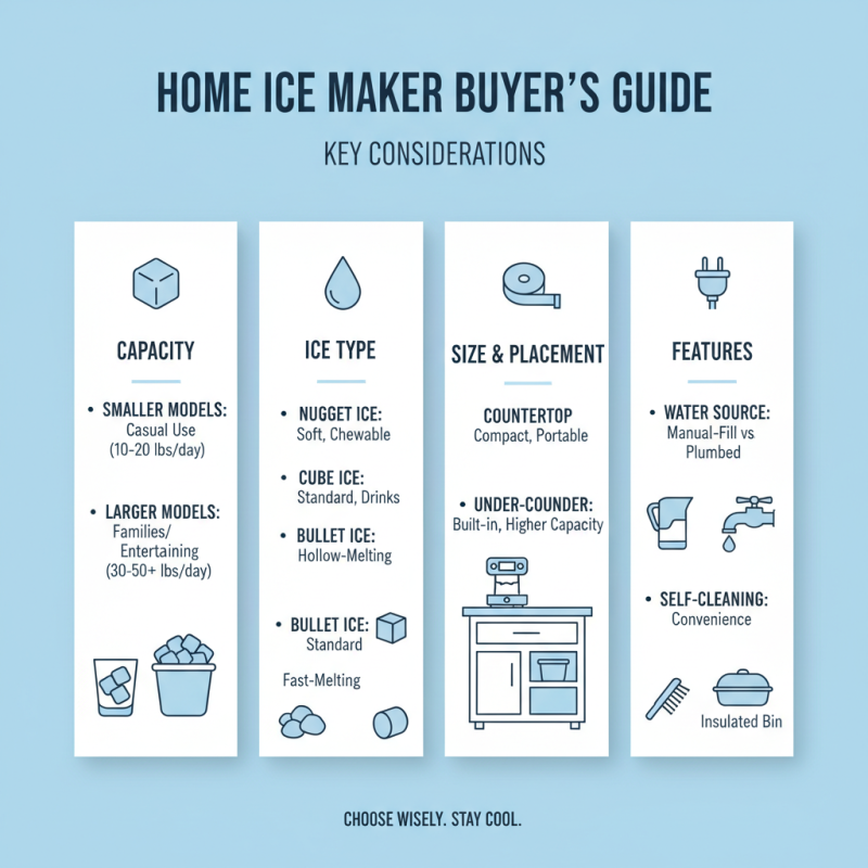 How to Choose the Best Home Ice Maker for Your Needs?