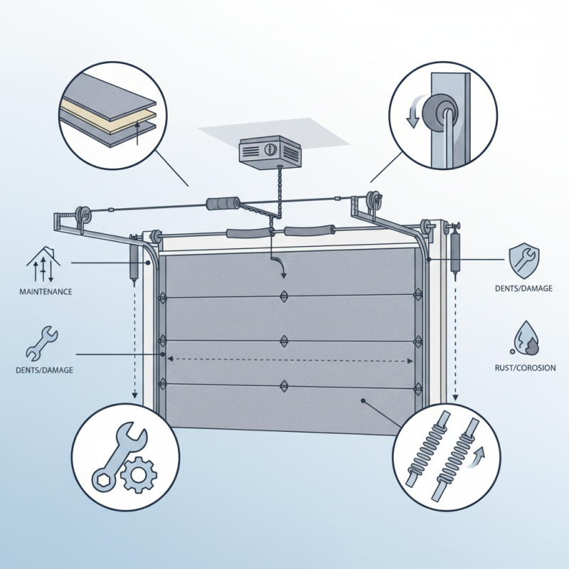 What is a garage door panel and how does it work?
