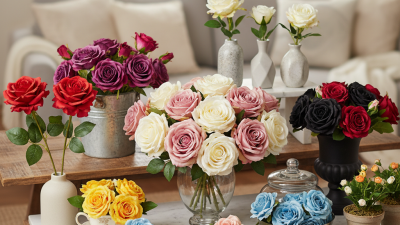 10 Best Artificial Rose Options for Your Home Decor Ideas?