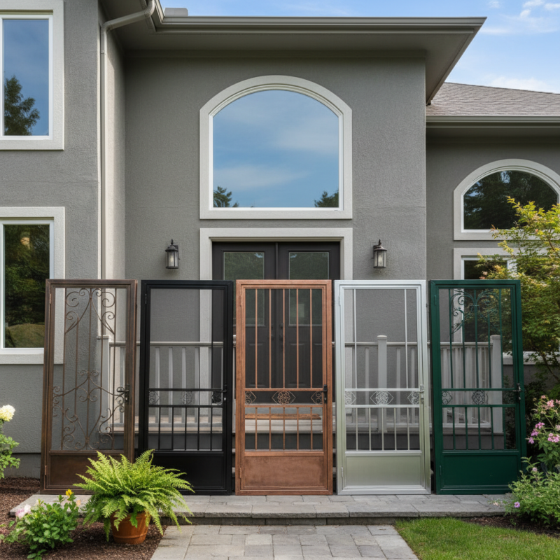 How to Choose the Best Metal Screen Doors for Your Home?